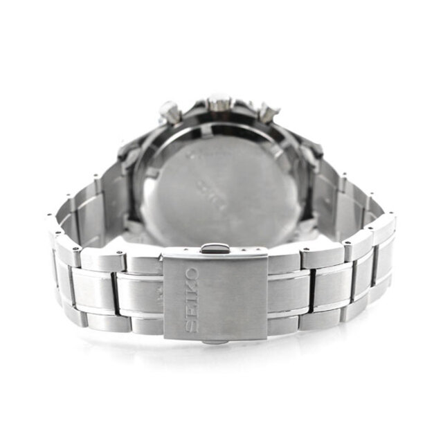 セイコー SEIKO 腕時計 メンズ SBTR027 セイコーセレクションクロノグラフ 42mm CHRONOGRAPH 42mm クオーツ（8T63/日本製） グレーxシルバー アナログ表示
