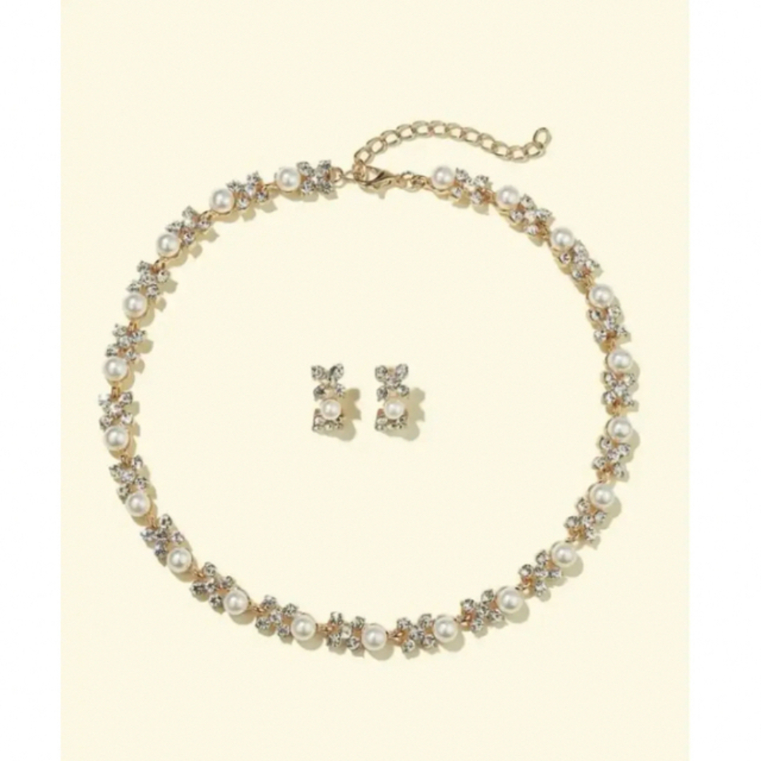 新品♡全7種 パール3点セット ネックレスピアスセット ピンクパール 冠婚葬祭