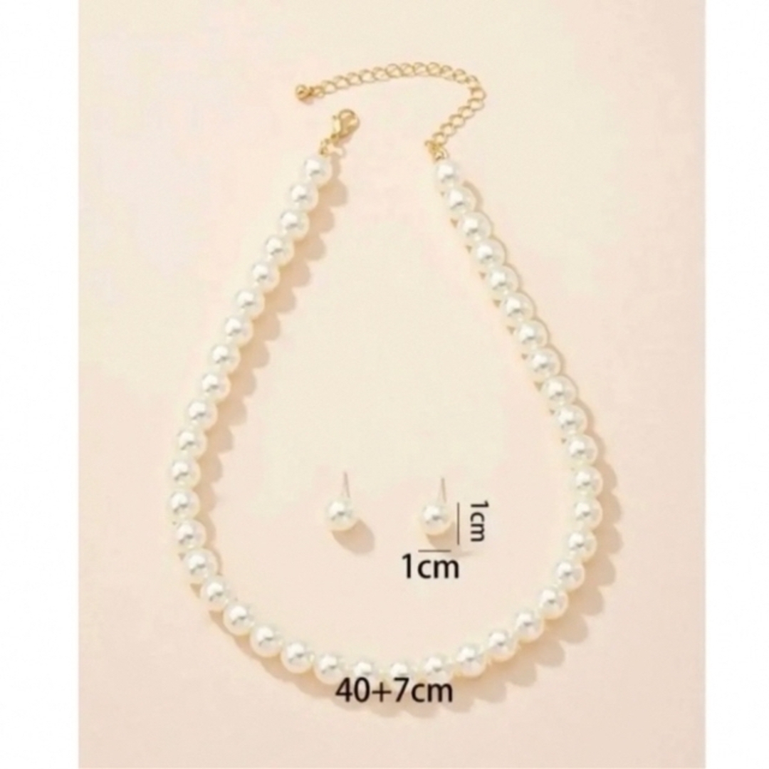 新品♡全7種 パール3点セット ネックレスピアスセット ピンクパール 冠婚葬祭