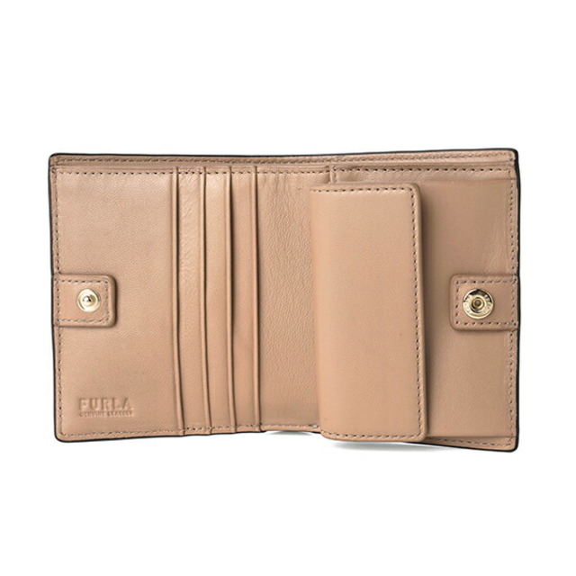 Furla - 新品 フルラ FURLA 2つ折り財布 カメリア コンパクト