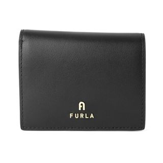 フルラ(Furla)の新品 フルラ FURLA 2つ折り財布 カメリア コンパクトウォレット S ネロ(財布)