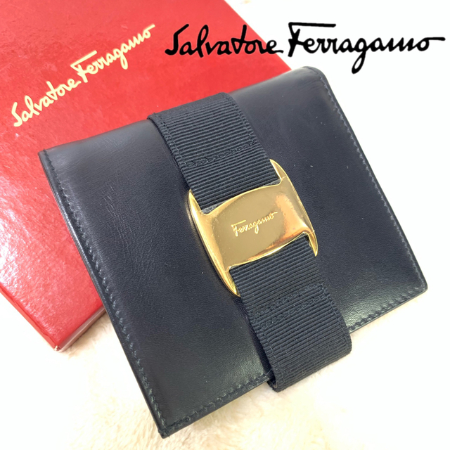 Salvatore Ferragamo】フェラガモ ヴァラリボン 二つ折り財布 autozona.ba