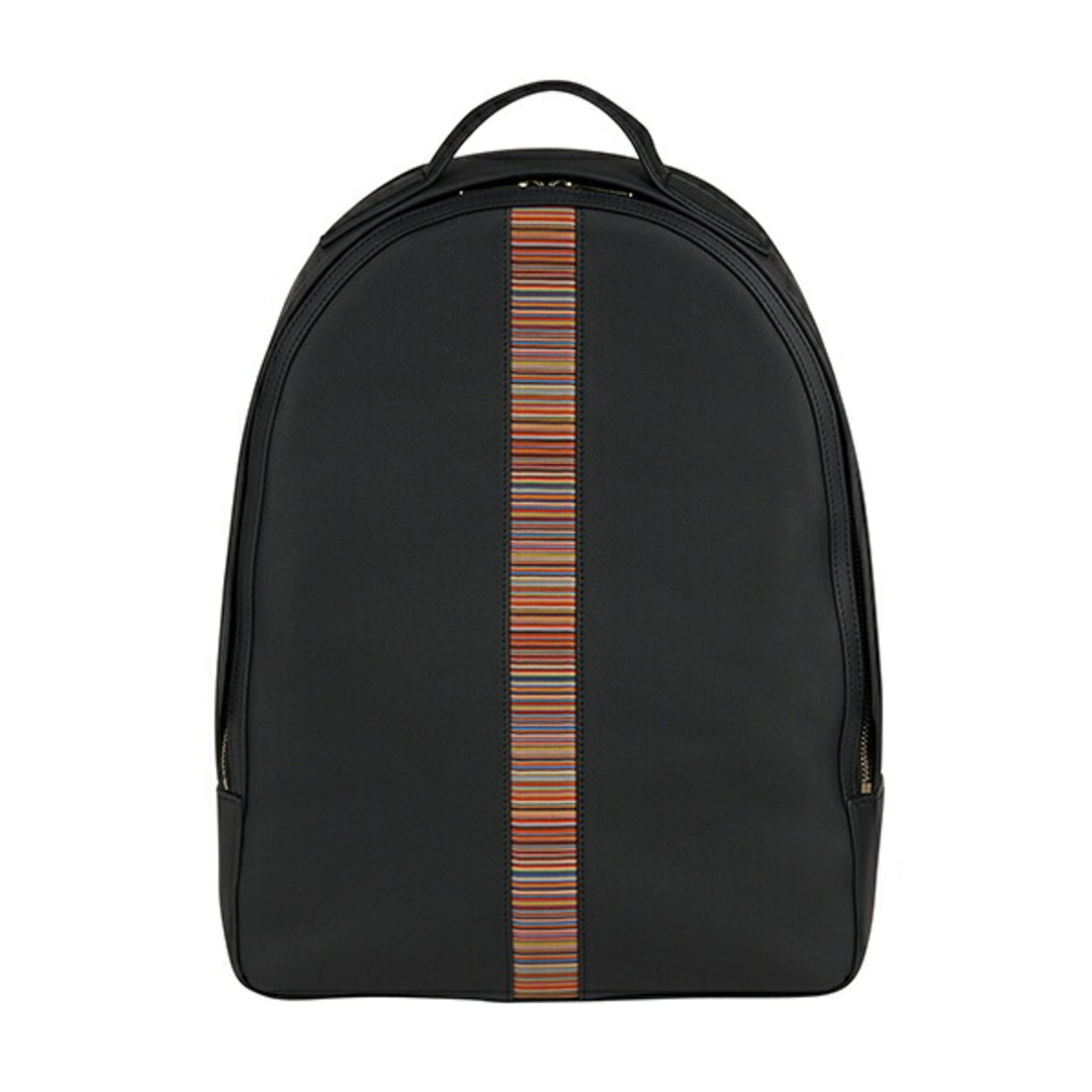 Paul Smith(ポールスミス)の新品 ポールスミス PAUL SMITH リュックサック ロゴ バックパック ブラック メンズのバッグ(バッグパック/リュック)の商品写真