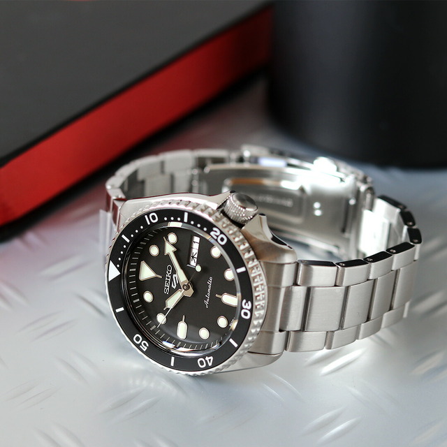 セイコー SEIKO 腕時計 メンズ SBSA005 セイコー 5 スポーツ スタイル Sports Style 自動巻き（4R36/手巻き付） ブラックxシルバー アナログ表示