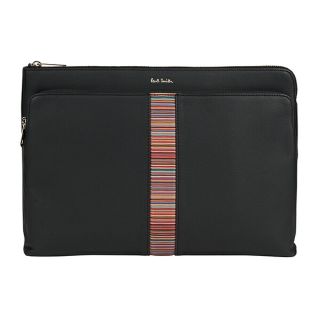 Paul Smith ポールスミス 新品！スペイン製牛革クラッチバッグ 紺色