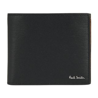 ポールスミス(Paul Smith)の新品 ポールスミス PAUL SMITH 2つ折り財布 BILLFOLD AND COIN WALLET ブラック(折り財布)