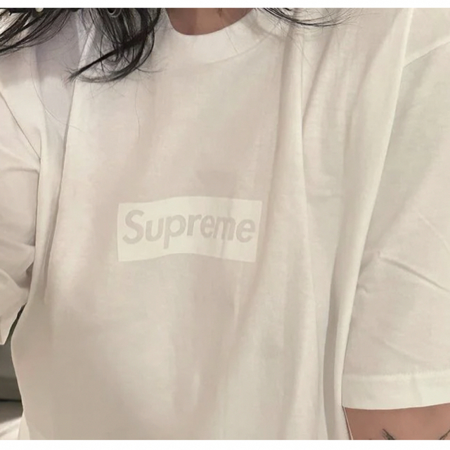 【Supreme】Tonal Box Logo Tee Khaki XLsize