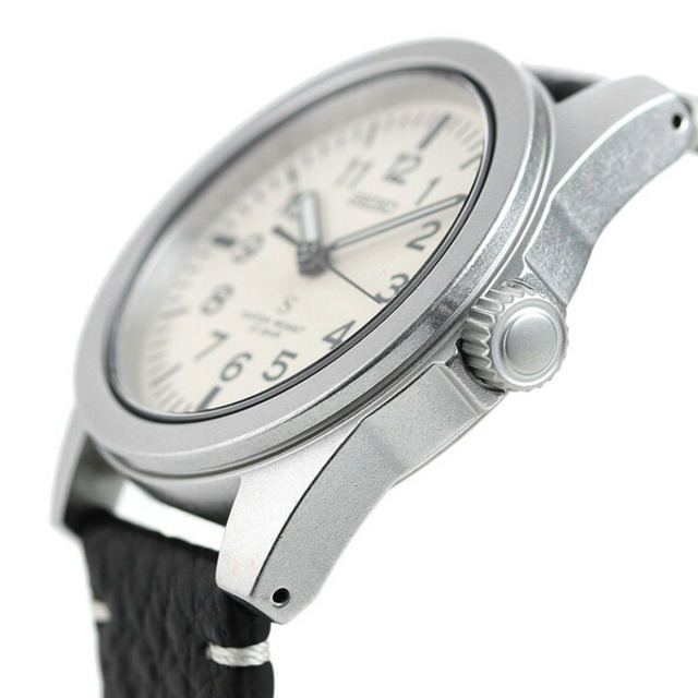 セイコー SEIKO 腕時計 メンズ SCXP169 セイコーセレクションナノ・ユニバース スペシャルモデル nano・universe Special Edition クオーツ(7N01/日本製) アイボリーxブラック アナログ表示 1