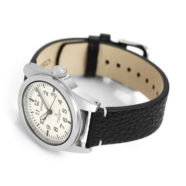セイコー SEIKO 腕時計 メンズ SCXP169 セイコーセレクションナノ・ユニバース スペシャルモデル nano・universe Special Edition クオーツ（7N01/日本製） アイボリーxブラック アナログ表示 2