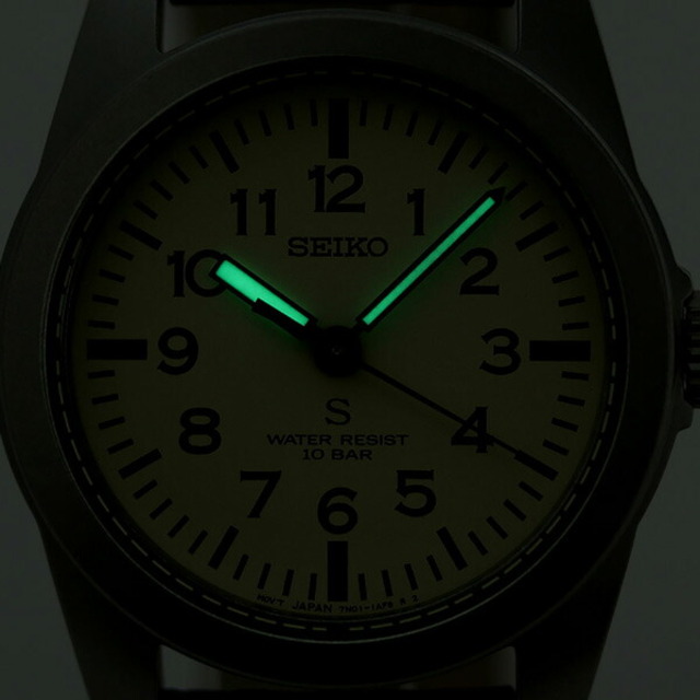セイコー SEIKO 腕時計 メンズ SCXP169 セイコーセレクションナノ・ユニバース スペシャルモデル nano・universe Special Edition クオーツ(7N01/日本製) アイボリーxブラック アナログ表示 4