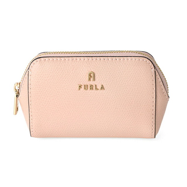 新品 フルラ FURLA ポーチ カメリア コスメケース S キャンディローズ