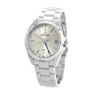 グランドセイコー(Grand Seiko)の【新品】グランド セイコー GRAND SEIKO 腕時計 メンズ SBGN011 ヘリテージコレクション 9Fクオーツ GMT HERITAGE COLLECTION TRADITIONAL クオーツ（9F86） ゴールドxシルバー アナログ表示(腕時計(アナログ))