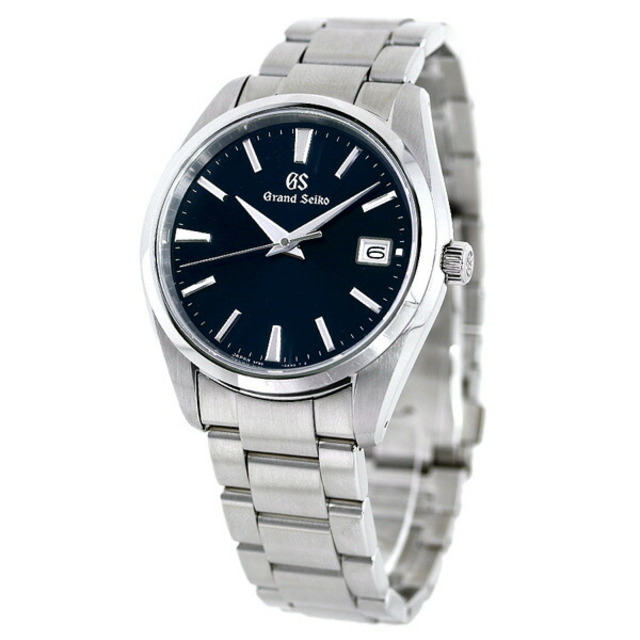 Grand Seiko - グランド セイコー 腕時計 メンズ SBGP013 GRAND SEIKO クオーツ（9F85） ネイビーxシルバー アナログ表示