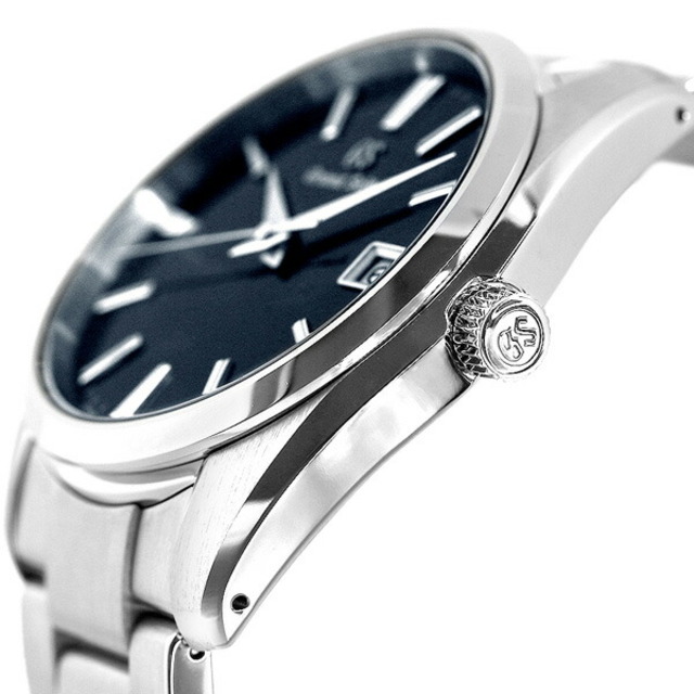 グランド セイコー GRAND SEIKO 腕時計 メンズ SBGP013 ヘリテージコレクション トラディショナル 9Fクオーツ HERITAGE COLLECTION TRADITIONAL クオーツ（9F85） ネイビーxシルバー アナログ表示