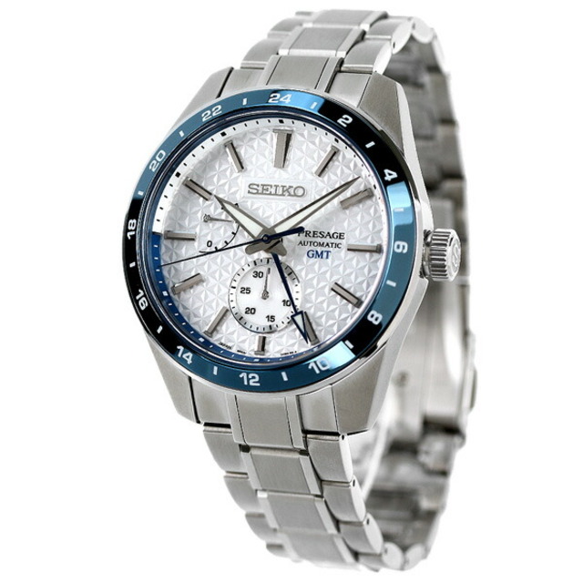 SEIKO - セイコー 腕時計 メンズ SARF007 SEIKO 自動巻き（6R64/手巻き付） シルバーxシルバー アナログ表示
