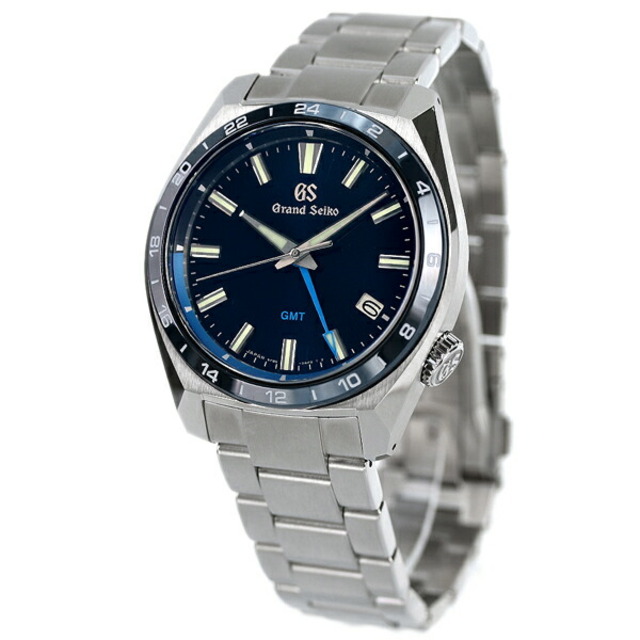 グランド セイコー GRAND SEIKO 腕時計 メンズ SBGN021 スポーツコレクション タフGS SPORT COLLECTION Tough GS クオーツ（9F86） ネイビーxシルバー アナログ表示