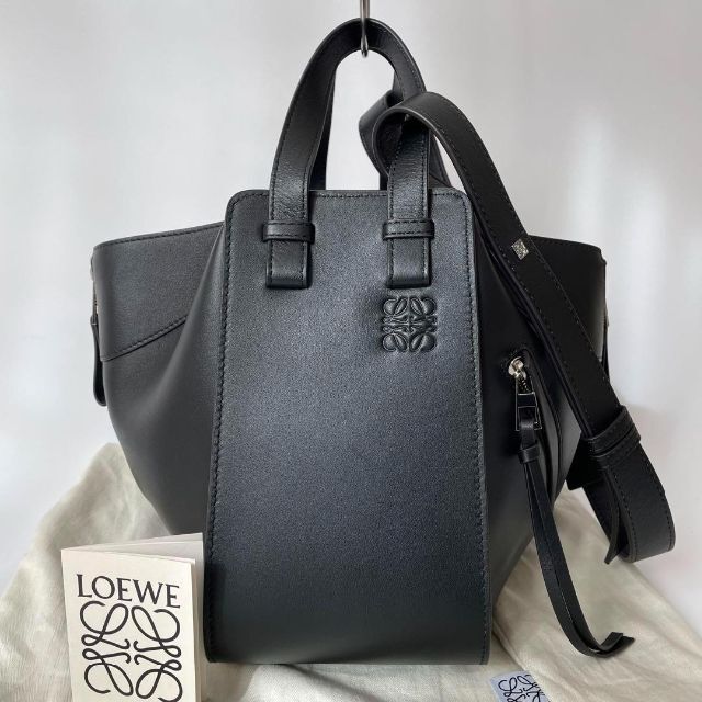 2022年最新入荷 LOEWE - 黒 アナグラム 2way ハンドバッグ スモール