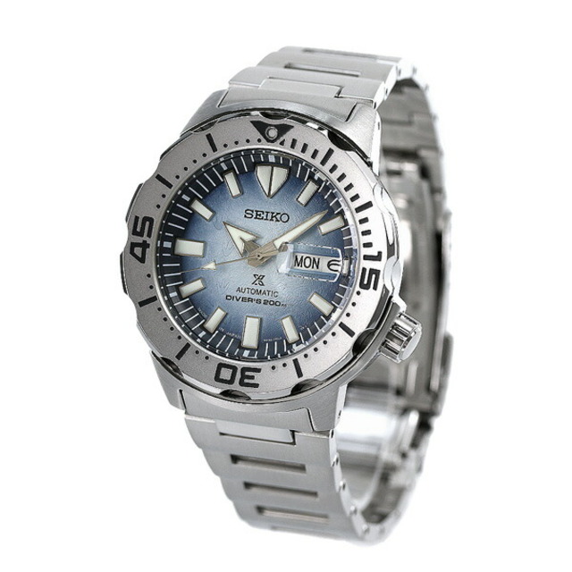 セイコー SEIKO 腕時計 メンズ SBDY105 プロスペックス ダイバースキューバ DIVER SCUBA Save the Ocean Special Edition 自動巻き（4R36/手巻き付） ブルーグラデーションxシルバー アナログ表示