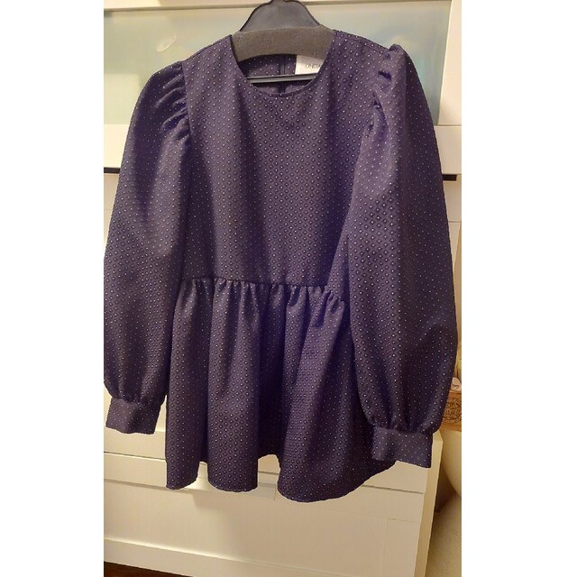 lala様専用【OHGA】PATTERN BLOUSE ブラック 【2022春夏新色】 www