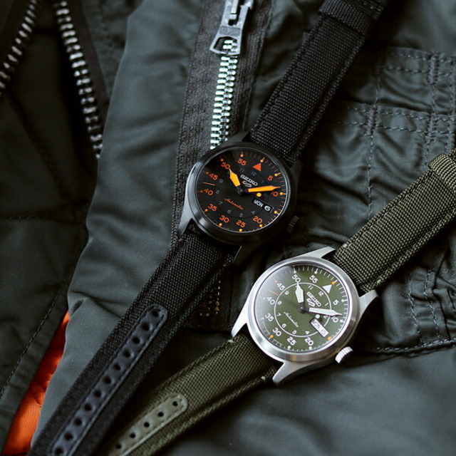 【新品】セイコー SEIKO 腕時計 メンズ SBSA141 セイコー 5スポーツ フィールド ストリート スタイル Field Street  Style 自動巻き（4R36/手巻き付） カーキxカーキ アナログ表示