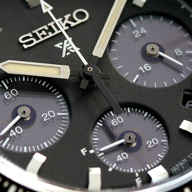 セイコー SEIKO 腕時計 メンズ SBDL091 プロスペックス スピードタイマー ソーラー クロノグラフ SPEEDTIMER ソーラー（V192） ブラックxシルバー アナログ表示