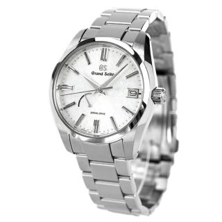 セイコー グランドセイコー スプリングドライブ 40mm ヘリテージ コレクション Grand Seiko Spring Drive Heritage Collection SBGA467(9R65-0DY0) 箱 保証書 SS メンズ時計 ブラック 仕上げ済 美品