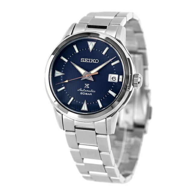セイコー SEIKO 腕時計 メンズ SBDC159 プロスペックス 1959 初代アルピニスト 現代デザイン ALPINIST 自動巻き（6R35/手巻き付） ネイビーxシルバー アナログ表示