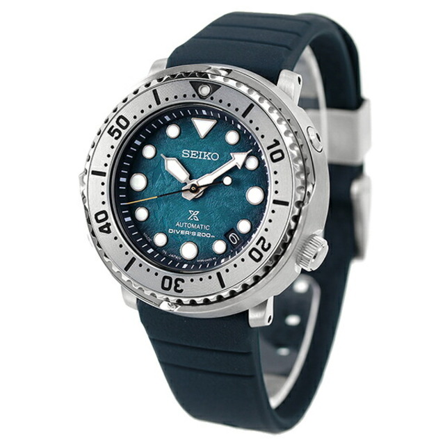 セイコー SEIKO 腕時計 メンズ SBDY117 プロスペックス ダイバースキューバ Save the Ocean Special Edtion DIVER SCUBA 自動巻き（4R35/手巻き付） ブルーxネイビー アナログ表示