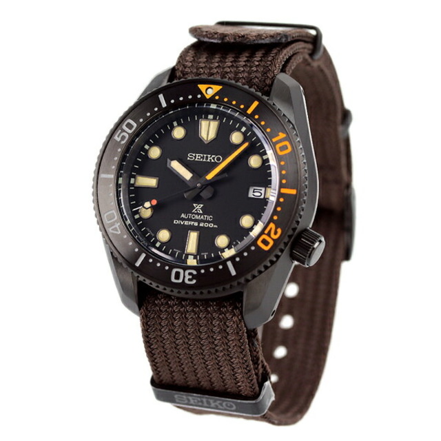 SEIKO - セイコー 腕時計 メンズ SBDC155 SEIKO 自動巻き（6R35/手巻き付） ブラックxブラウン アナログ表示