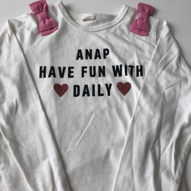 ANAP Kids(アナップキッズ)のANAP KidsロンT キッズ/ベビー/マタニティのキッズ服女の子用(90cm~)(Tシャツ/カットソー)の商品写真