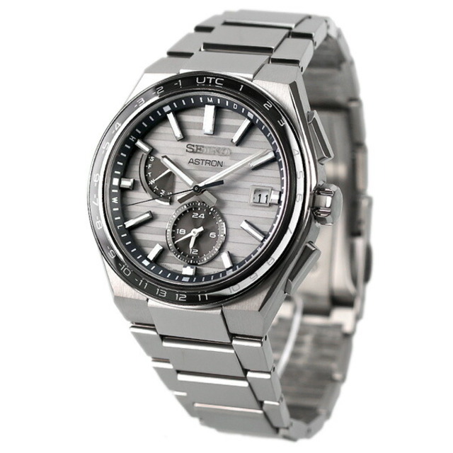 SEIKO - セイコー 腕時計 メンズ SBXY043 SEIKO 電波ソーラー（8B63） グレーxシルバー アナログ表示