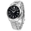 【新品】セイコー SEIKO 腕時計 メンズ SBTM323 セイコーセレクションソーラー電波時計 The Standard 電波ソーラー(7B72) ブラックxシルバー アナログ表示
