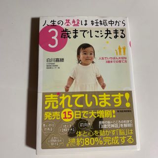 人生の基盤は妊娠中から３歳までに決まる 人生でいちばん大切な３歳までの育て方(住まい/暮らし/子育て)