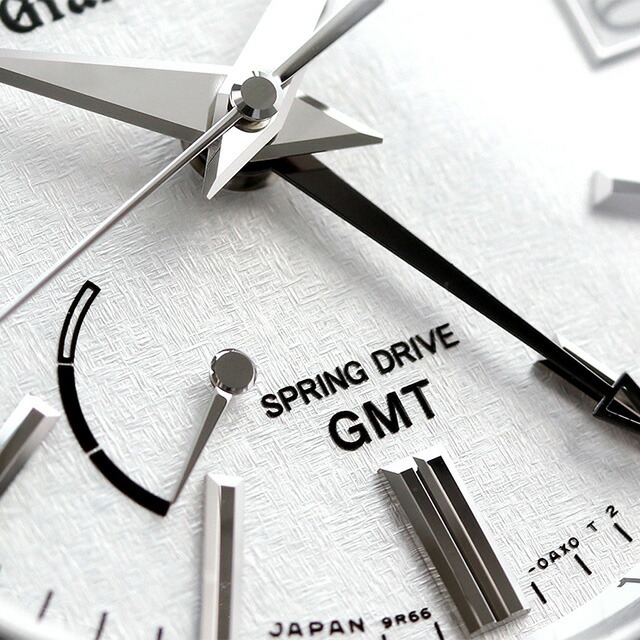 グランド セイコー GRAND SEIKO 腕時計 メンズ SBGE279 スプリングドライブ スタンダードデザイン 雪白風ダイヤル Hetitage Collection Traditional GMT スプリングドライブ（9R66/手巻き付） シルバーxシルバー アナログ表示