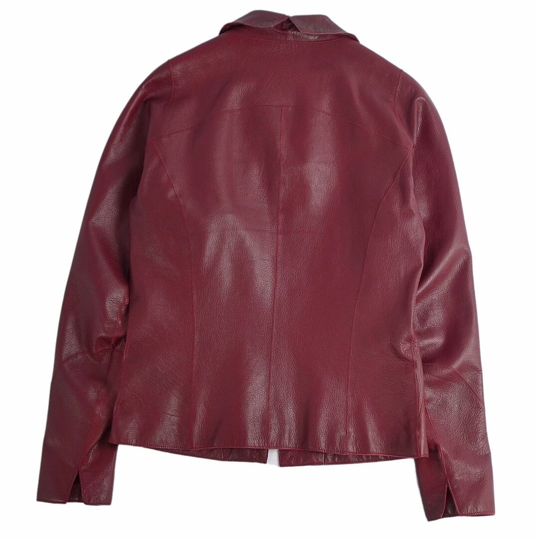美品 エンポリオアルマーニ EMPORIO ARMANI ジャケット レザー 美品 エンポリオアルマーニ EMPORIO ARMANI ジャケット レザー