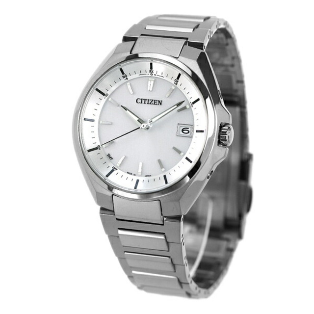 【新品】シチズン CITIZEN 腕時計 メンズ CB3010-57A アテッサ ATESSA エコ・ドライブ電波（H128） ホワイトxシルバー アナログ表示