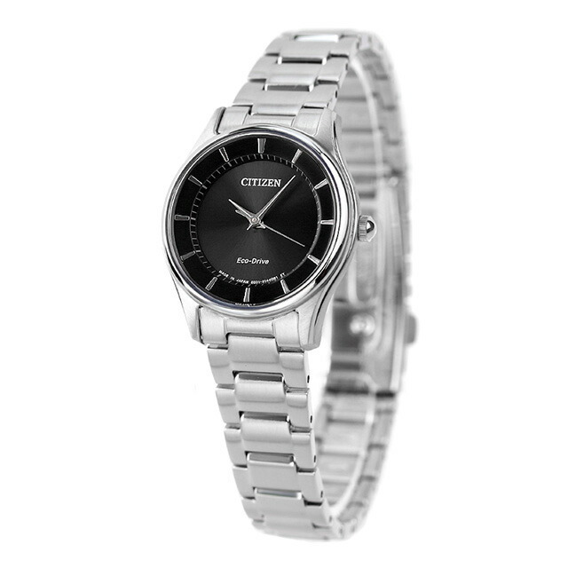 【新品】シチズン CITIZEN 腕時計 レディース EM0400-51E CITIZEN COLLECTION エコ・ドライブ（E031） ブラックxシルバー アナログ表示最大約175cmラグ幅