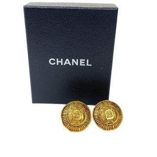 シャネル(CHANEL)の[USED/中古]CHANEL シャネル イヤリング イヤリング ココマーク ゴールド ヴィンテージ 金融製 大ぶり イエロー ゴールド 中古 tdc-000492-4d(イヤリング)