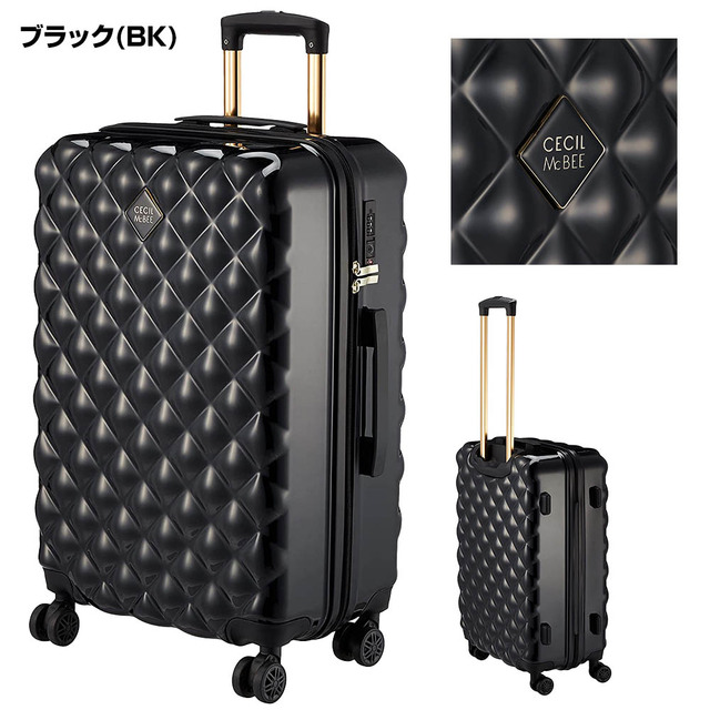 セシルマクビー スーツケースとショルダーバッグ付き fkip.unmul.ac.id