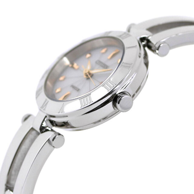 シチズン CITIZEN 腕時計 レディース NA15-1572C ウィッカ エコドライブ wicca エコドライブ シルバーxシルバー アナログ表示