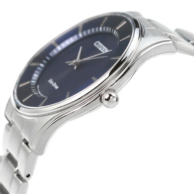 シチズン CITIZEN 腕時計 メンズ BJ6480-51L COLLECTION エコ・ドライブ（E031） ネイビーxシルバー アナログ表示