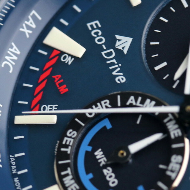 シチズン CITIZEN 腕時計 メンズ CB5000-50L プロマスター スカイシリーズ エコ・ドライブ電波時計 ダイレクトフライト PROMASTER SKY エコ・ドライブ電波（E660） ブルーxシルバー アナログ表示