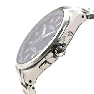 シチズン CITIZEN 腕時計 メンズ CB0161-82L シチズンコレクション エコ・ドライブ電波時計 ダイレクトフライト44mm CITIZEN COLLECTION エコ・ドライブ電波（H145/日本製） ブルーxシルバー アナログ表示