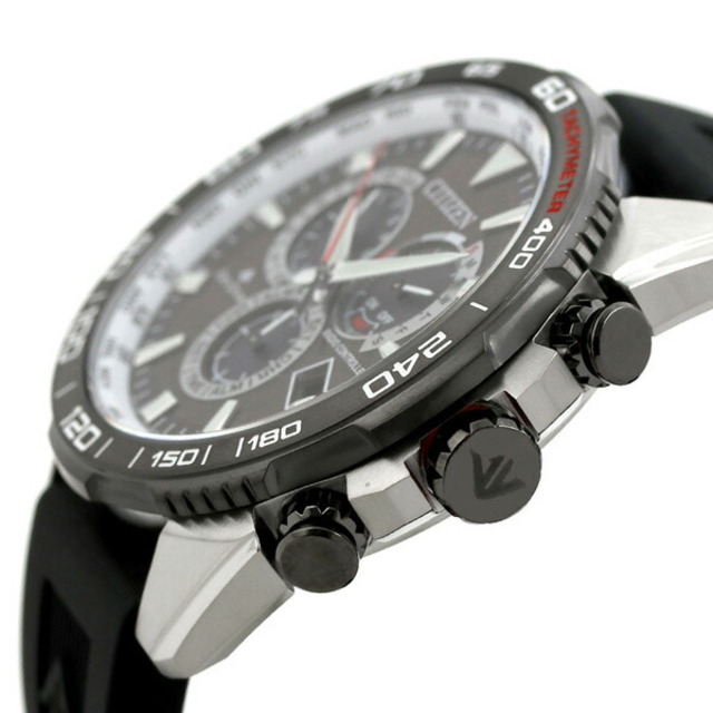 シチズン CITIZEN 腕時計 メンズ CB5036-10X プロマスター LANDシリーズ エコ・ドライブ電波時計 ダイレクトフライト PROMASTER LAND エコ・ドライブ電波（E660） ブラックxブラック アナログ表示