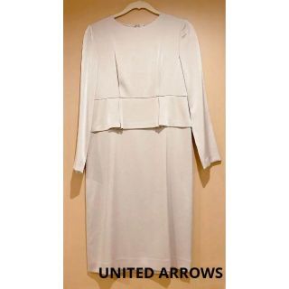 ユナイテッドアローズ(UNITED ARROWS)のユナイテッドアローズ　卒業式/入学式／結婚式　フォーマルワンピース 38号　(ひざ丈ワンピース)