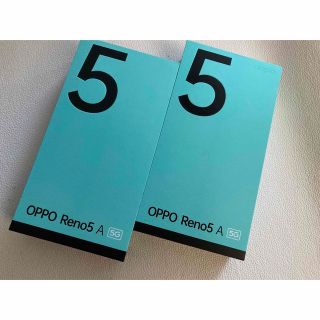 オッポ(OPPO)のOPPO Reno 5a オッポ  空箱 ケースのみ 2点(その他)