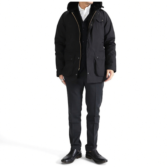 最終値下げ☆ Barbour HOODED BEDALE SL ブラック 38 | labiela.com