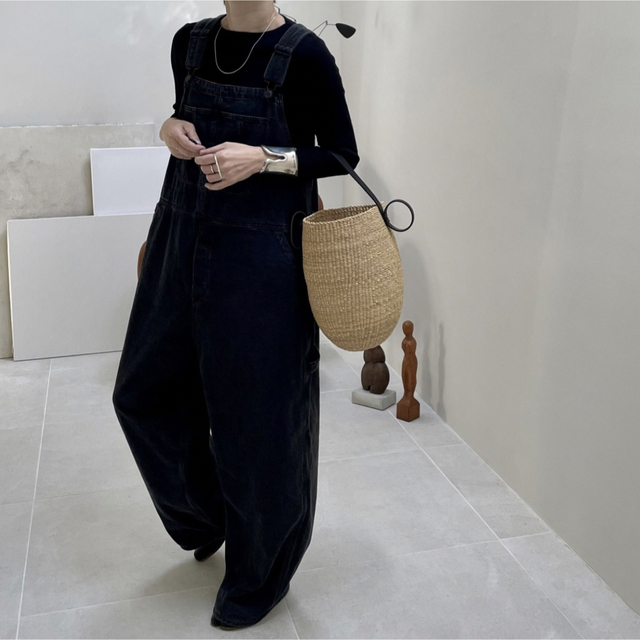 argue OVERSIZED LADY OVERALL DENIM/BLACK 50%OFF 37%割引 www