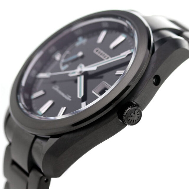シチズン CITIZEN 腕時計 メンズ AQ1054-59E ザ・シチズン 高精度エコ・ドライブ 年差±5秒 スポーツ THE CITIZEN Eco-Drive エコ・ドライブ（A010） ブラックxブラック アナログ表示