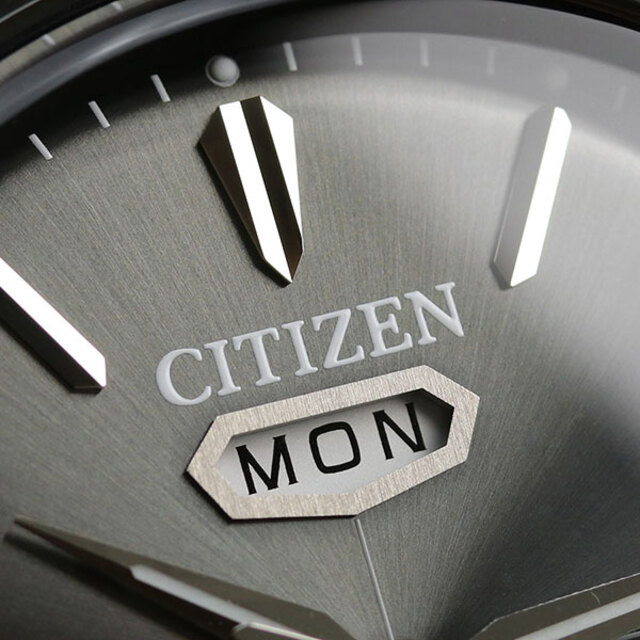 シチズン CITIZEN 腕時計 メンズ NH8397-80H シチズン コレクション レコードレーベル シーセブン RECORD LABEL 自動巻き（8200/手巻き付） ブラックxガンメタル アナログ表示